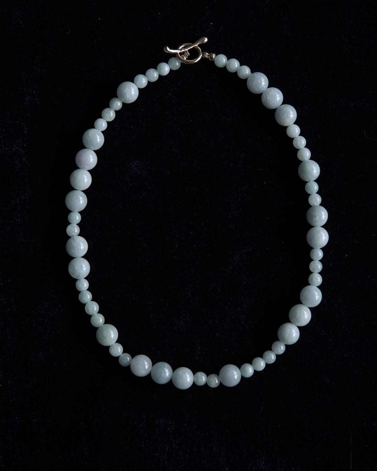 Aquamarine necklace gemstone necklace simple necklace choker Handcrafted beaded