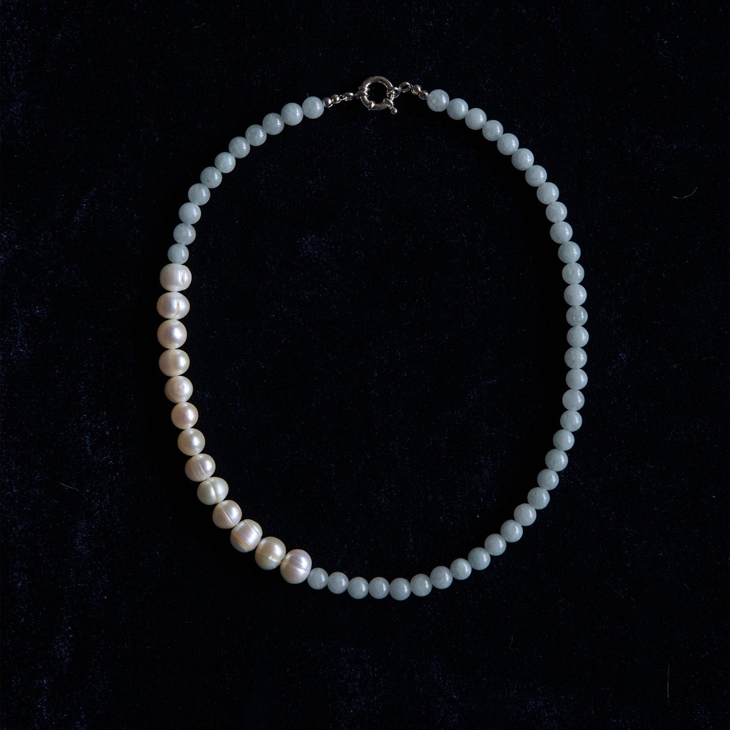 Luce Natural Pearl and Gemstone Necklace