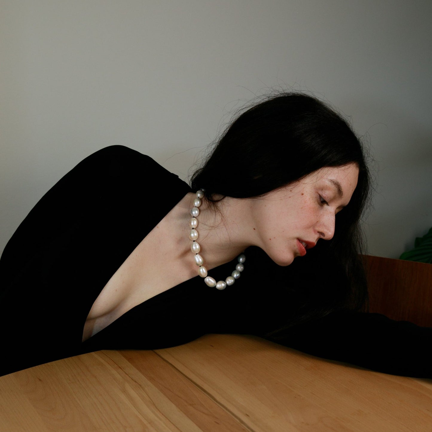 Marta Chunky Freshwater Baroque Pearl Necklace