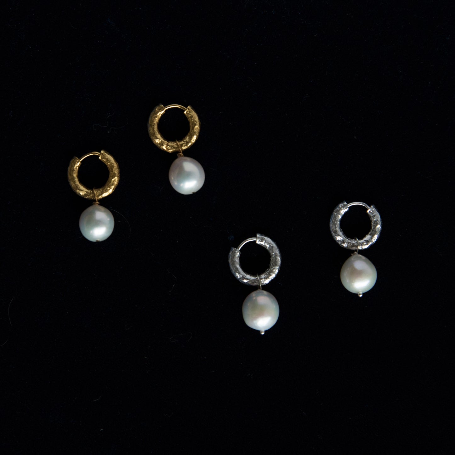 Freshwater Baroque Pearl Earring Hoop Wedding Baroque Earring Handcrafed Pearl Earring Product Details
