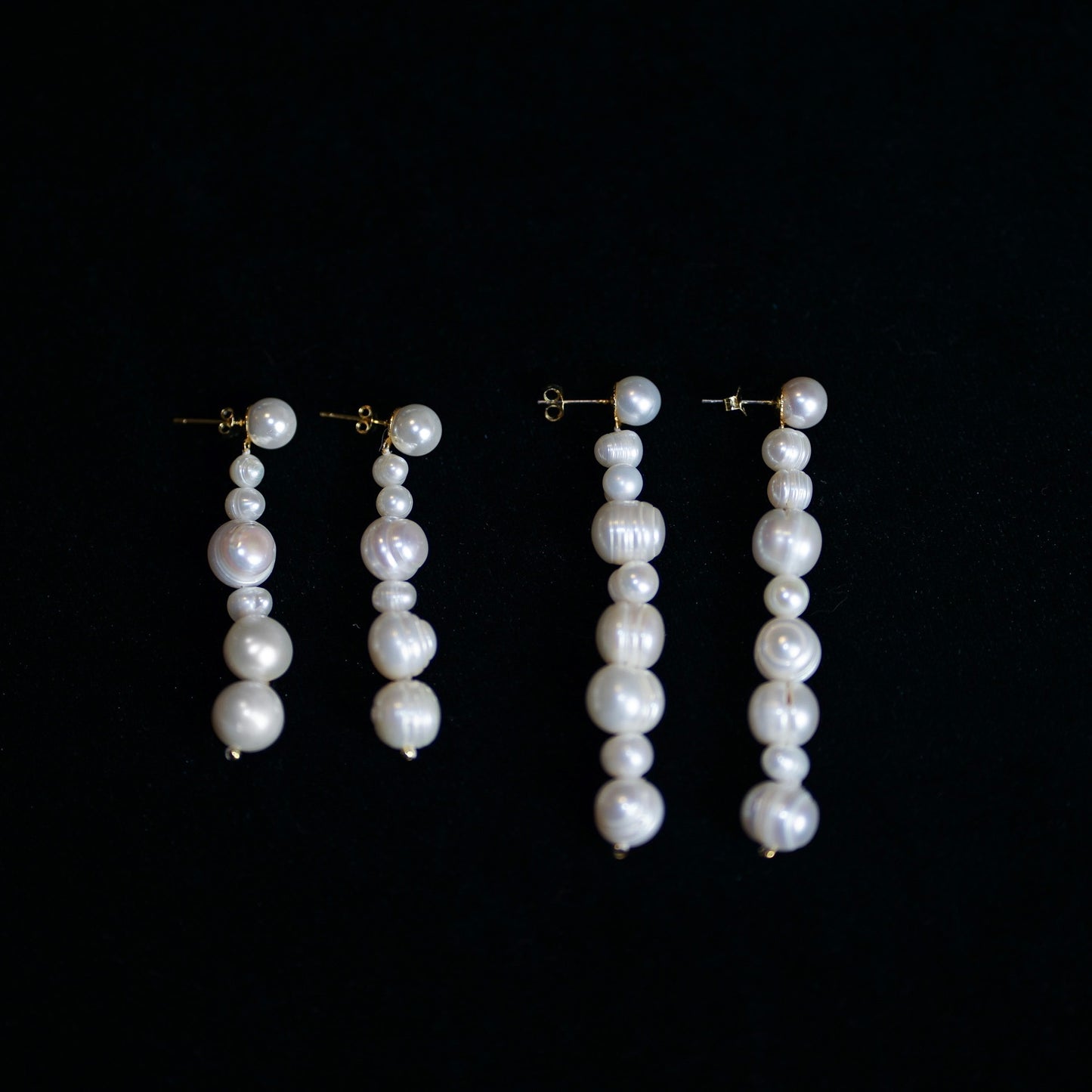 Maia Natural Freshwater Drop Handcrafted Earring