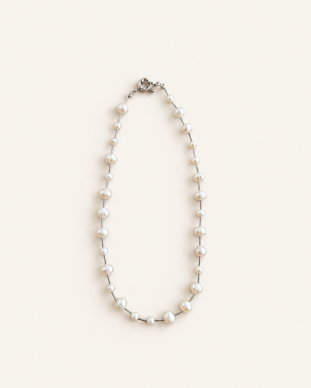 modern Freshwater Pearl collar Necklace product image