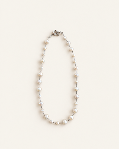 modern Freshwater Pearl collar Necklace product image