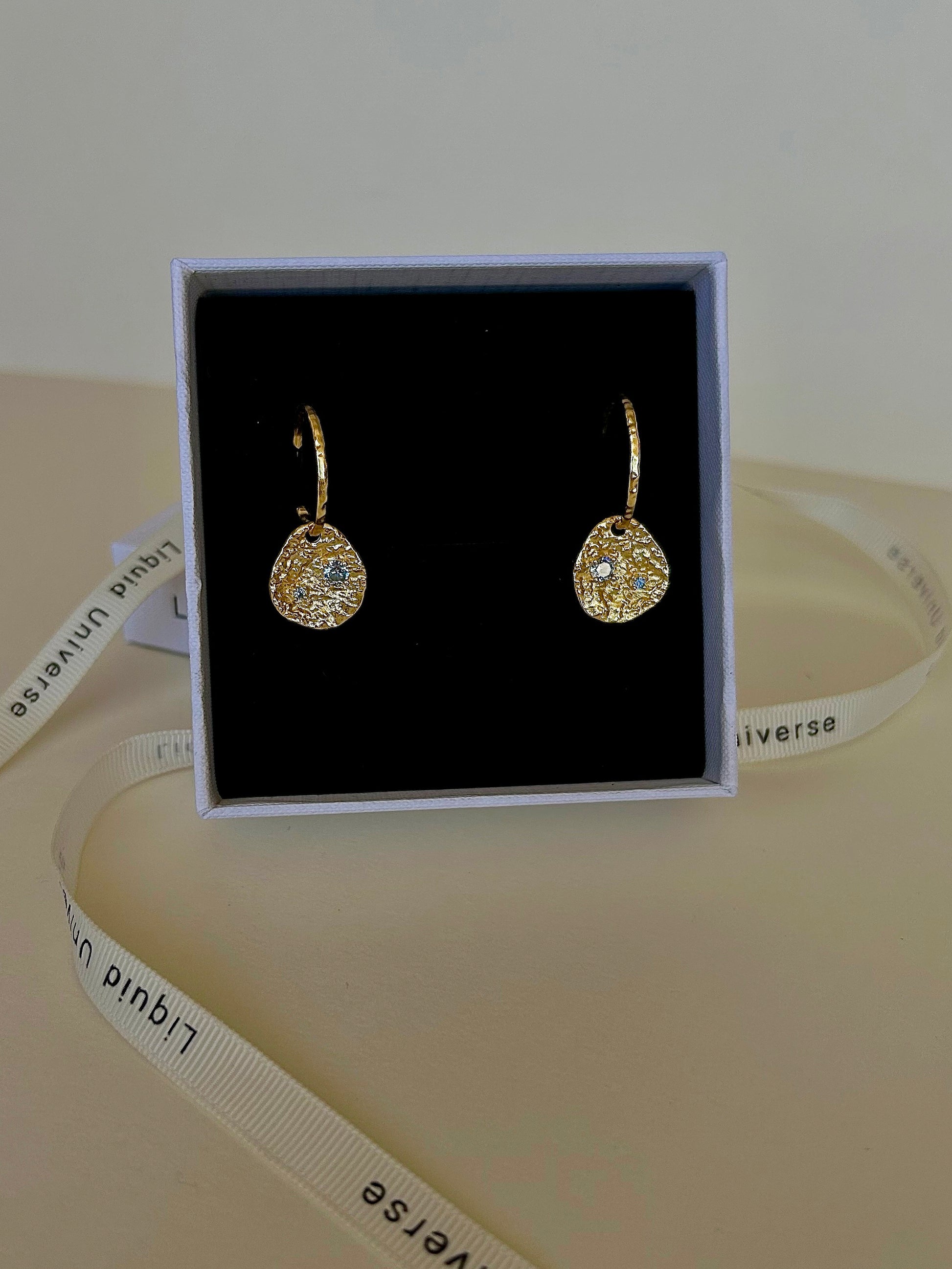 Gold Plated Coin Earring Coin Hoop Earring Product Details