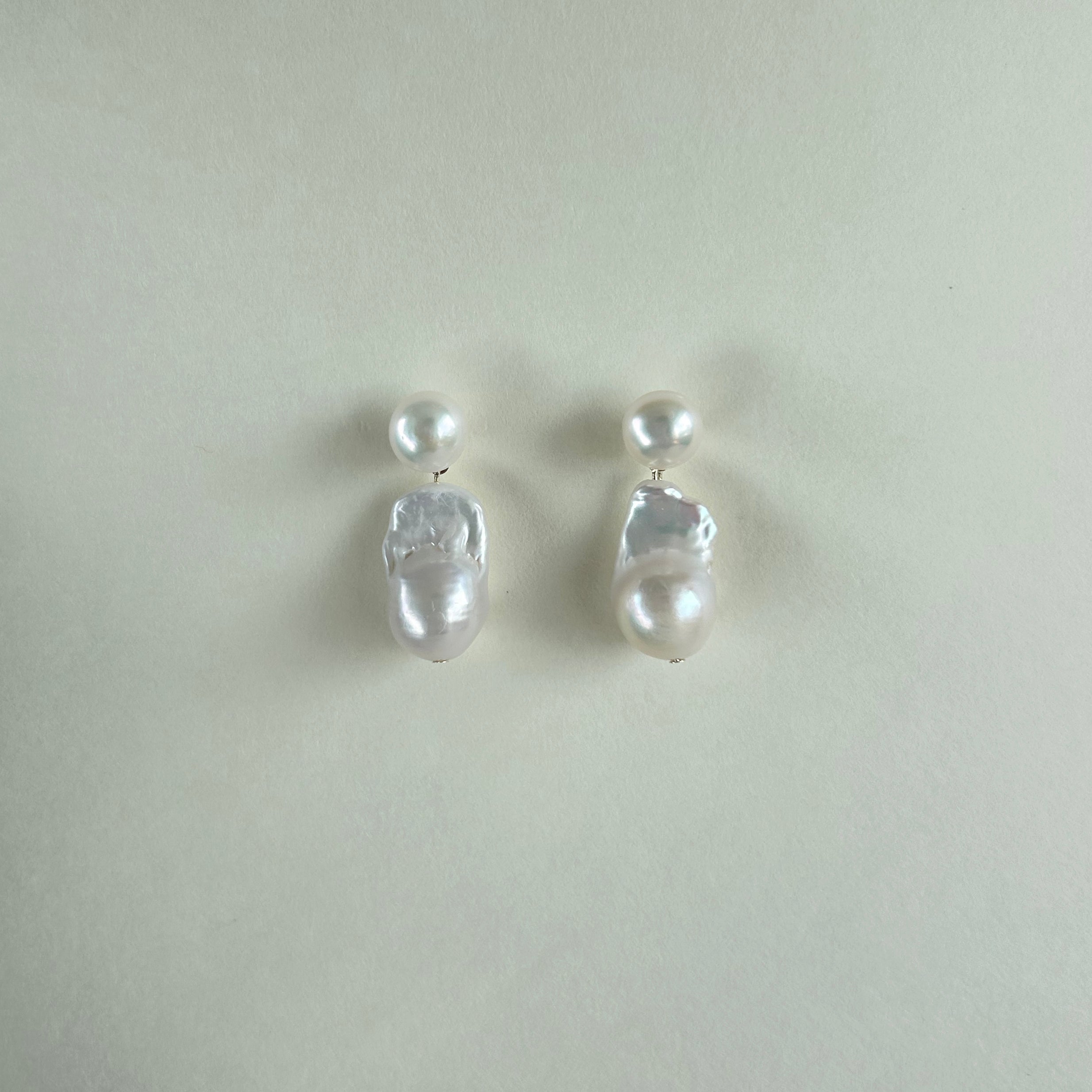 Baroque Pearl Earrings Sterling Silver, top Pearl Earrings Wedding