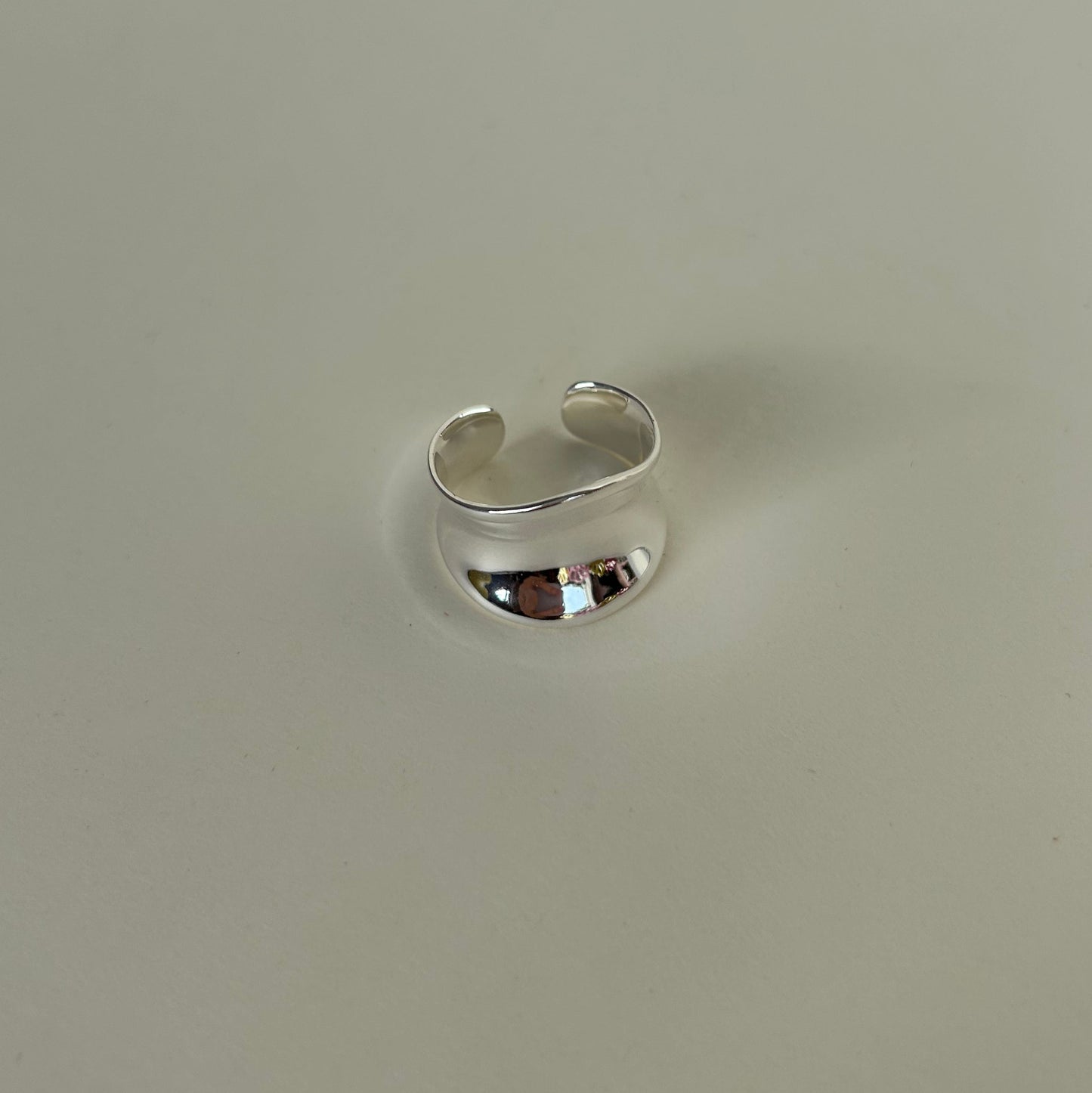 Sterling Silver Adjustable Ring Minimalistic jewelry product Hypoallergenic silver rings
