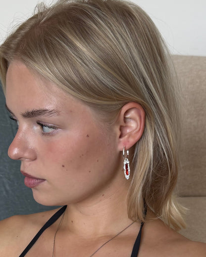 Vintage_Style_Red_Garnet_CZ_Long_Drop_Earrings