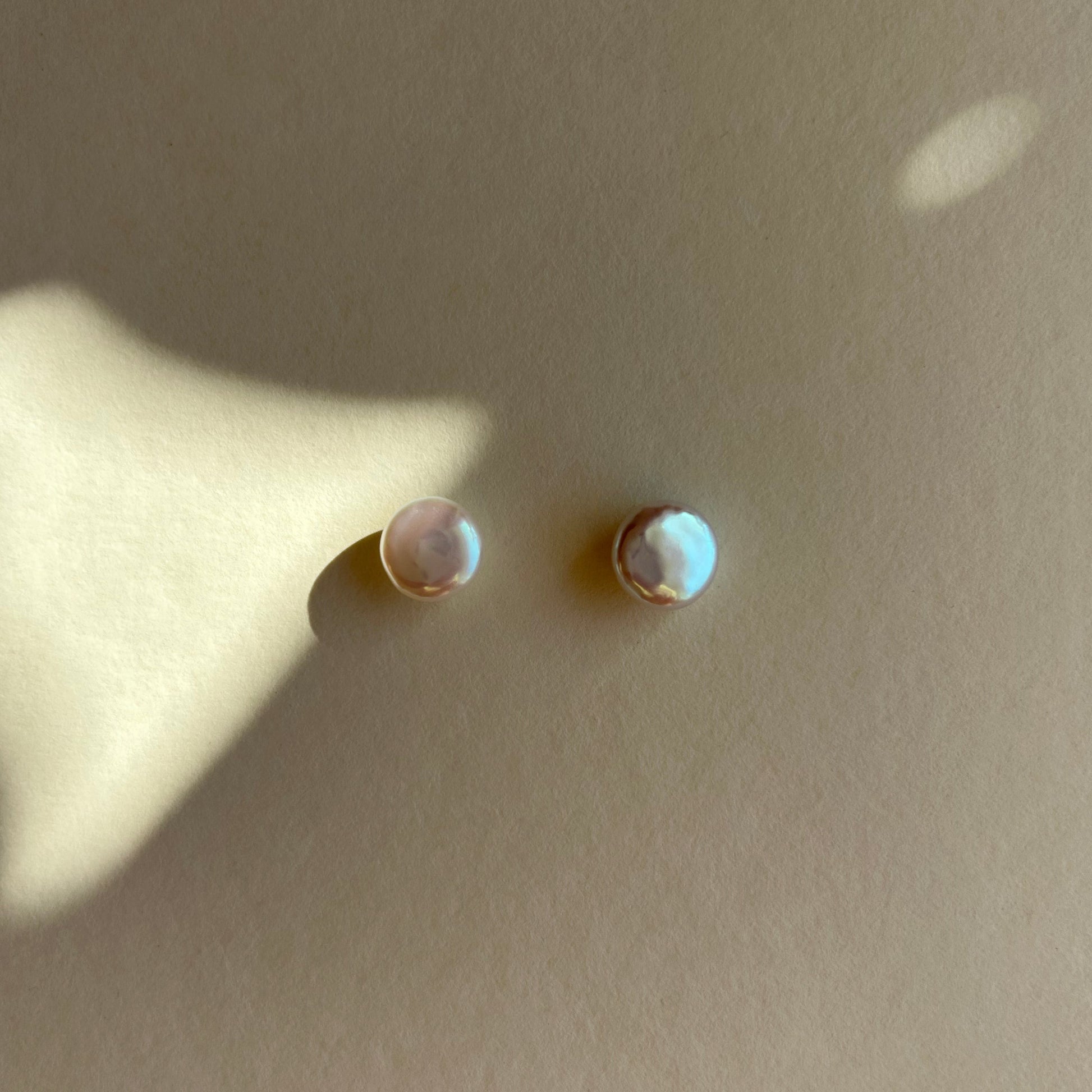 EarringsFreshwaterPearlEearstudsS925SterlingSilverEarstudsEarringsWeddingEarringproduct