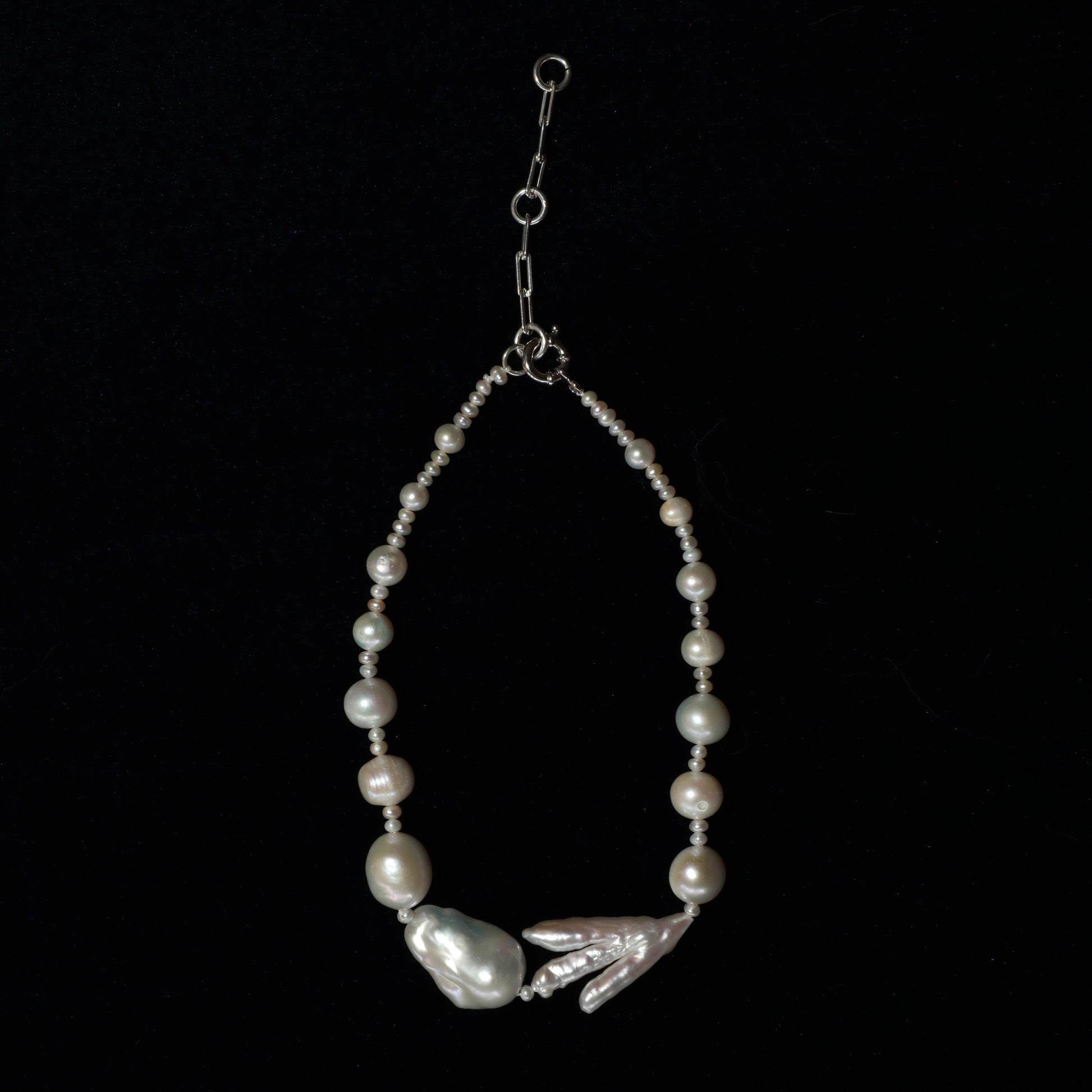 Big Natural Freshwater Baroque Pearl Necklaces – Liquid Universe